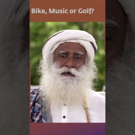Bike, Music or Golf? | #shorts